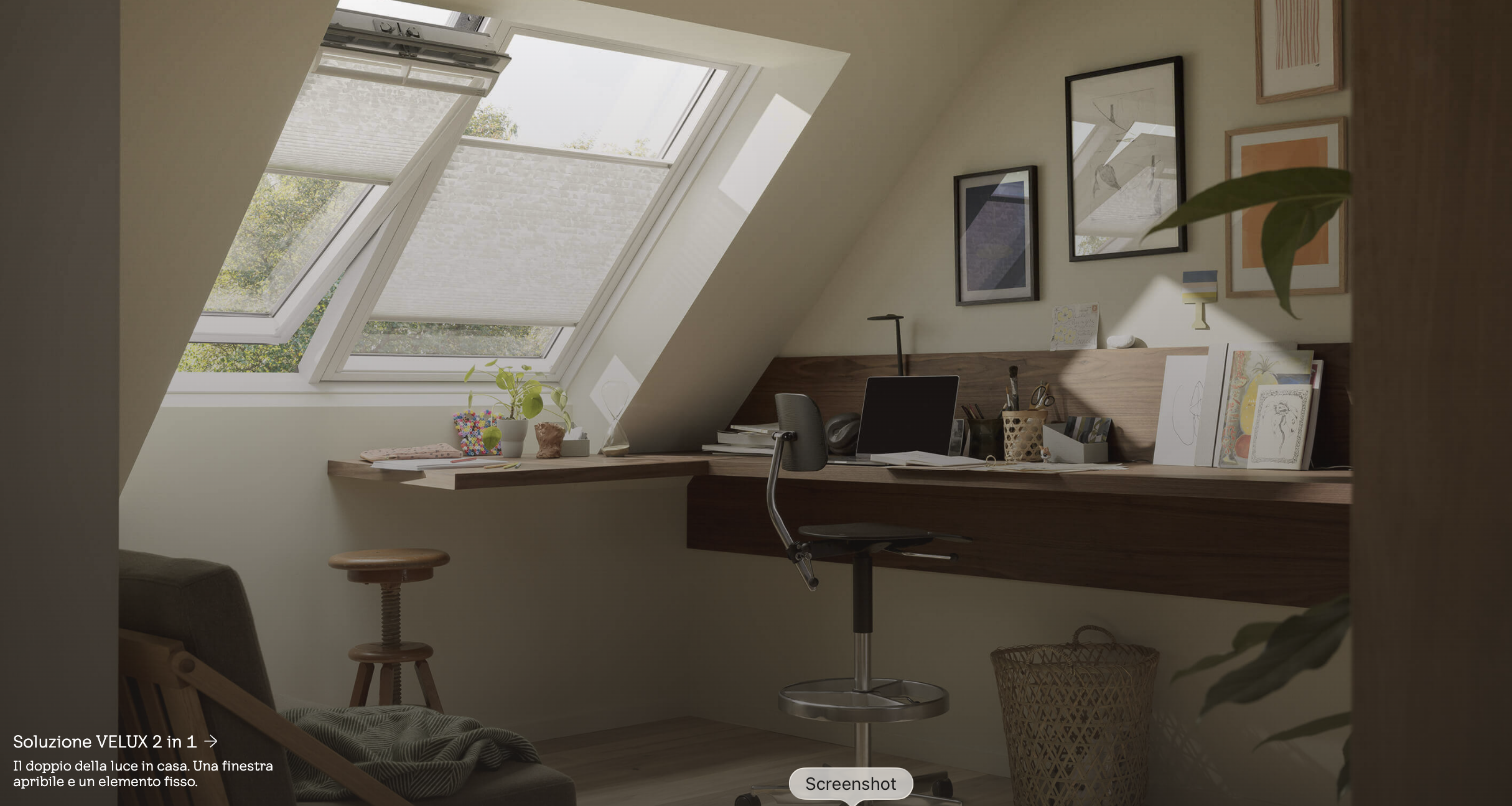 Finestre per tetti a falda VELUX